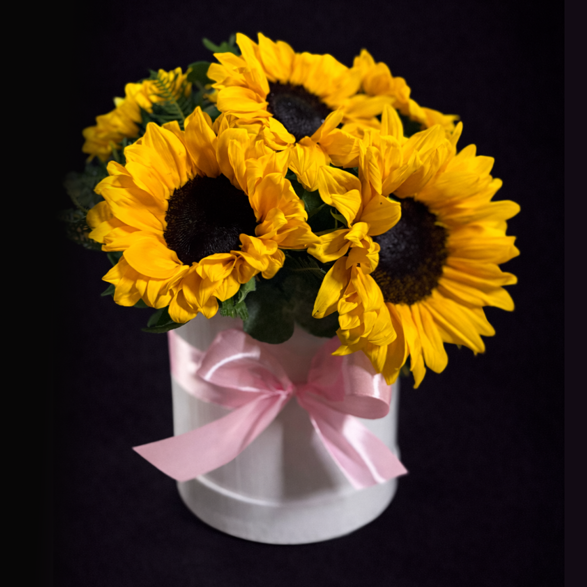 Box de Girasoles Radiantes