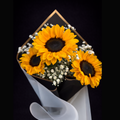 Ramo de 3 Girasoles y Gypso